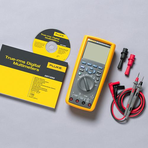 福禄克flukef287c掌上型万用表真有效值电子记录多用表仪器仪表